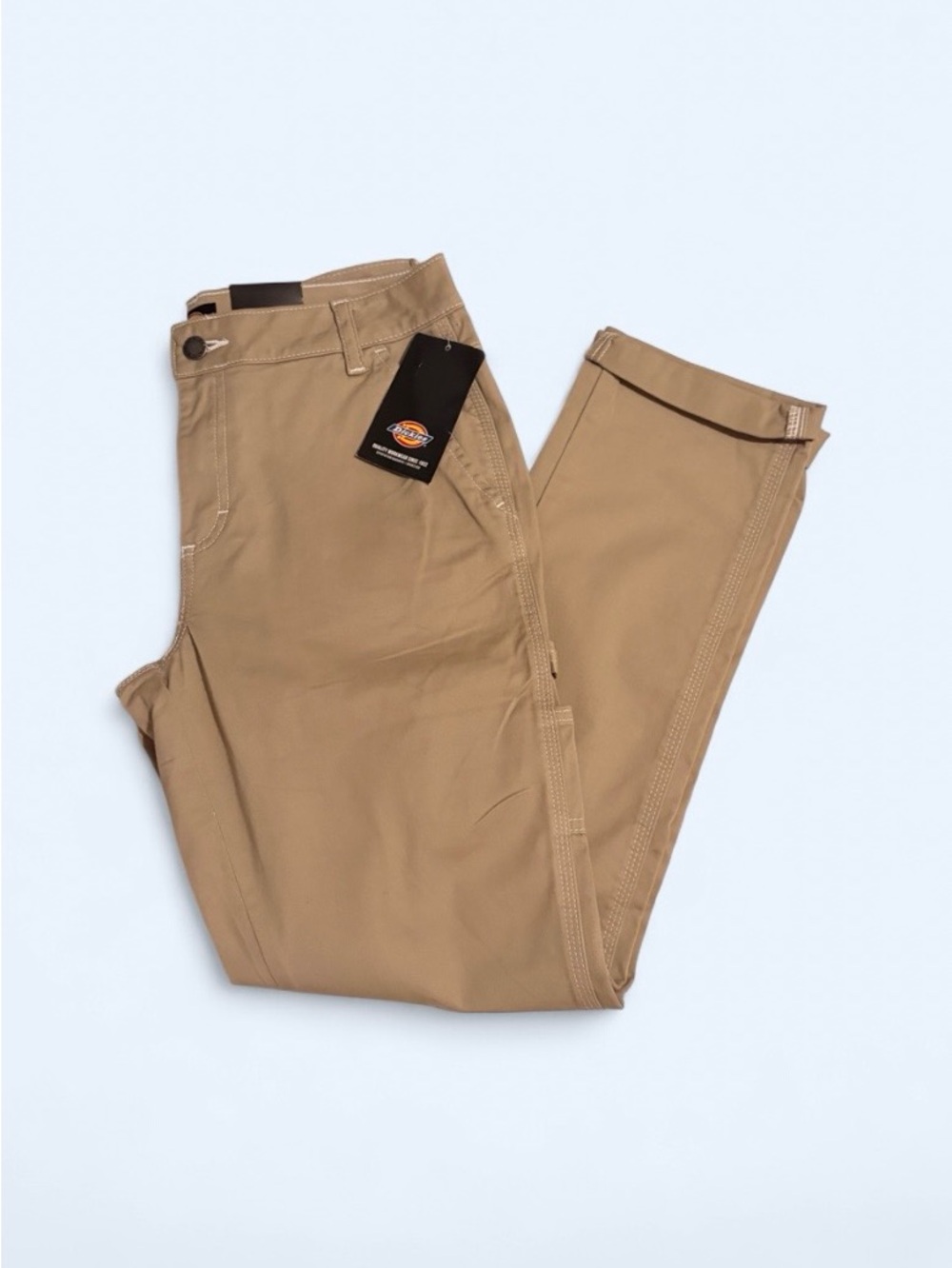 Dickies Straight Leg Women's Pants in Khaki